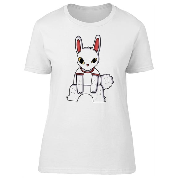 Cool White Rabbit Monster Tee Women's -Image by Shutterstock