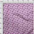 thumbnail image 2 of oneOone Cotton Jersey Pink Fabric Florals Fabric For Sewing Printed Craft Fabric By The Yard 58 Inch Wide-JDQ, 2 of 4