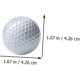 thumbnail image 5 of 10pcs Golf Practice Ball Pickleball Equipment Batting Practice Balls Plastic Golf Balls Airflow Hollow Balls Sports Training Balls Mens Gofts Putting, 5 of 5