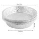 thumbnail image 2 of 10 moldes desechables de aluminio para hornear, utensilios de cocina ideales para hornear pasteles, brownies, pan, pastel de carne, lasaña o loncheras, platos de barbacoa., 2 of 5