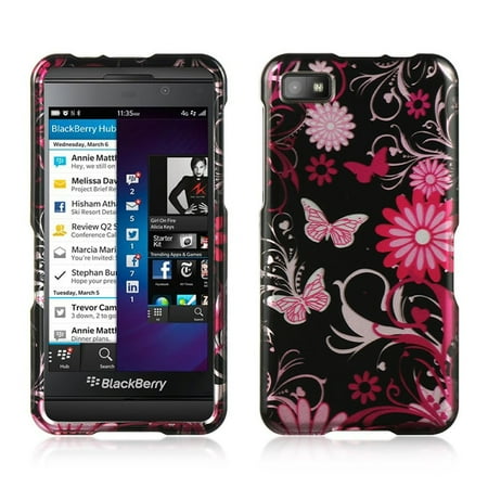 Insten Hard Rubberized Case For BlackBerry Z10 - (Blackberry Z10 Best Phone Ever)