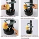 thumbnail image 3 of 10 Pieces Stainless Steel Replacement Blades For Electric Potato Peeler, Automatic Rotating Apple Peelers Fruits Vegetables Cutter Peeling Tool, 3 of 5