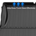 thumbnail image 3 of Pinypikaka Trunk Mat for 2020-2024 ModelY, All Season Cargo Mat Cargo Trunk Mats Accessories Front Rear Cargo Mat and 3rd Row Floor Mat, 3 of 7