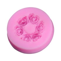 MLINS Cake Decorating Tools Baking Silicone Mold Tins DIY Pop Molds Pink