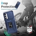 thumbnail image 4 of Funda para GANGXUN Samsung Galaxy A05S - Soporte metálico, Función magnética, Azul, 4 of 5