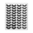 thumbnail image 2 of Pestañas, 20 pares de pestañas postizas de extensión 6D, pestañas postizas confiables y duraderas, 2 of 8