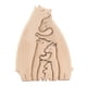 thumbnail image 1 of Adornos de animales de madera Abrazo Amor Estatuas y esculturas de madera Figura de animal de madera Estilo C, 1 of 9