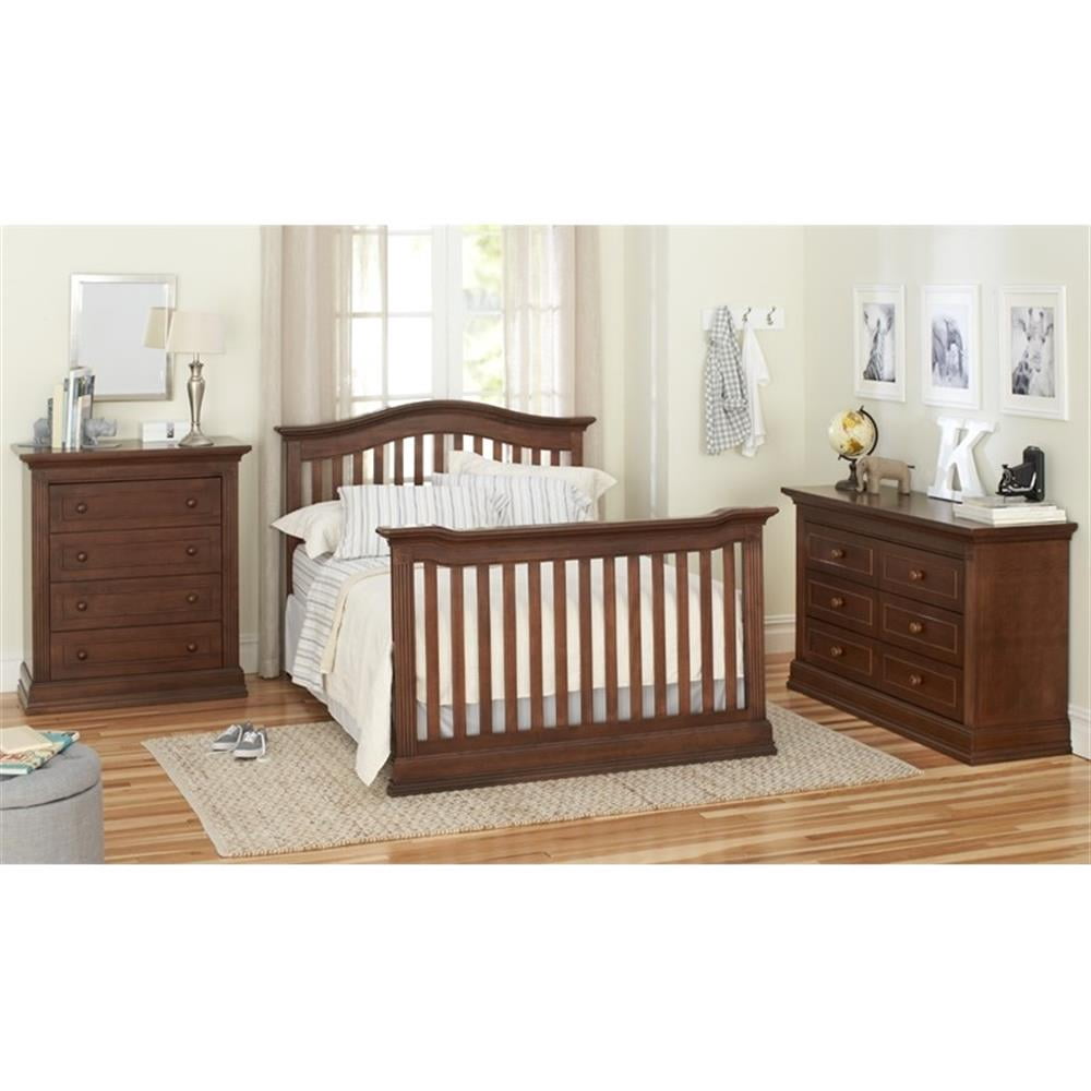 Baby Cache Montana Full Bed Conversion Kit in Brown Sugar