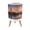 Color 4, variant on Small Trash Can with Lid Ocean Beach Sunset 1.8 Gallon Dog Proof Trash Can Round Garbage Can Waste Bin Wastebasket for Bathroom Bedroom Living Room