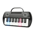 thumbnail image 2 of Loespoir Portable Electronic Keyboard Piano, Beginner Music Learning Instrument, Educational Toy for Skill Development & Creative Expression, with Multiple Sounds(Black), 2 of 6