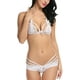 thumbnail image 3 of Babydoll de encaje de lencería Conjuntos de sujetador y panty sexy de 2 piezas Zhivalor WRMH-1273-16, 3 of 6