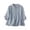 Blue, variant on Casual Blouses for Women Gift for Women Women's Linen Embroidered Half Sleeved Button Turndown Collar Fashionable Top