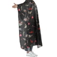 thumbnail image 4 of Adult Salon Hair Cutting Cape, Waterproof Anti Static, Easy To Clean, With Pockets, For Hairdressing  Home Use, 4 of 8