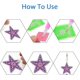thumbnail image 4 of Juego de llaveros de pintura de diamantes de 2 piezas, kits de pintura artesanal de arte de diamantes de bricolaje para niños y adultos principiantes, llavero con colgante de diamantes, regalo pa, 4 of 5