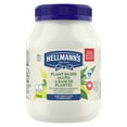 thumbnail image 2 of Hellmann’s Egg‑Free Dressing & Sandwich Spread, Plant‑Based Condiment for Vegan Burgers and Salads, 710 ml Jar, 2 of 8