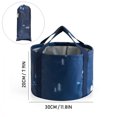 thumbnail image 3 of Cubo plegable, lavabo portátil multiusos para remojar los pies, viajar, acampar, picnic, interior, e Abanopi Lavabo plegable, 3 of 4