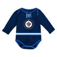 thumbnail image 1 of combinaison de corps à manches longues de Winnipeg Jets 0/3M, 1 of 1