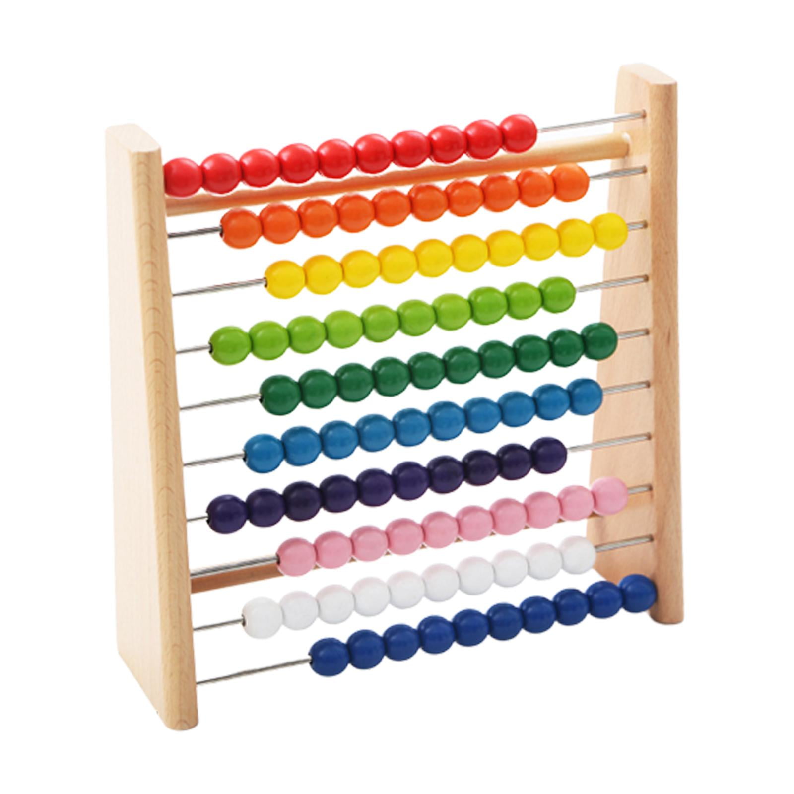 Wooden Abacus Calculating Beads Abacus Learning Toy Educational