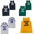 thumbnail image 2 of Camiseta de baloncesto de la película Will Smith N.° 14 de Bel-Air Academy N.° 25 de Carlton Bank, color negro, amarillo y verde, para hombre, camiseta de tirantes, camiseta universitaria, 2 of 5