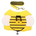 thumbnail image 1 of 1 conjunto de adorables correa para perros con correa resistente al desgaste Arnés decorativo del arnés del perro accesorio del gato, 1 of 5