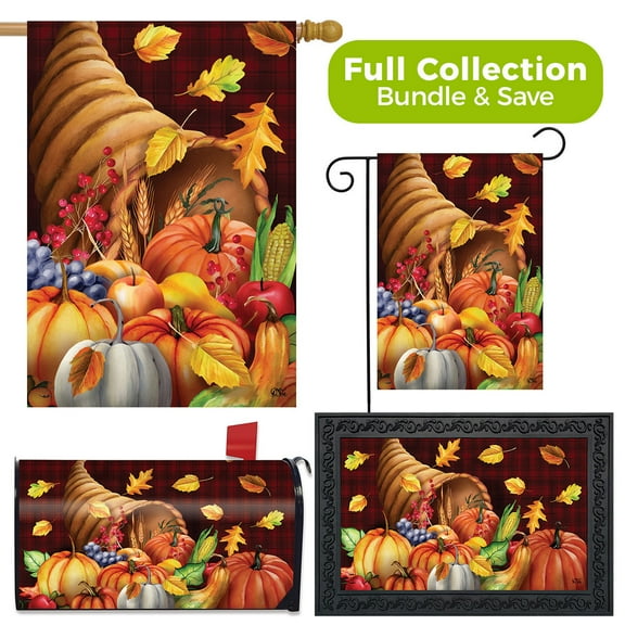 Briarwood Lane Fall Bounty Cornucopia Design Collection