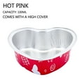 thumbnail image 1 of Boovnll Kitchen Gadgets, Foil Cupcake Cups Heart Shaped Cupcake Cups with Lid, Cupcake Cups Kitchen Baking Cups 100Pc, Home and Kitchen, Kitchen, Kitchen Tools, 1 of 2