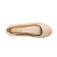 thumbnail image 3 of Bailarinas Sole-Simple para Mujer DREAM PAIRS Talla 7.5 Dorado, 3 of 6
