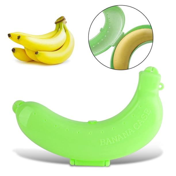 Estuche Almuerzo Lindo 3 Colores Fruta Plátano Protector Titular