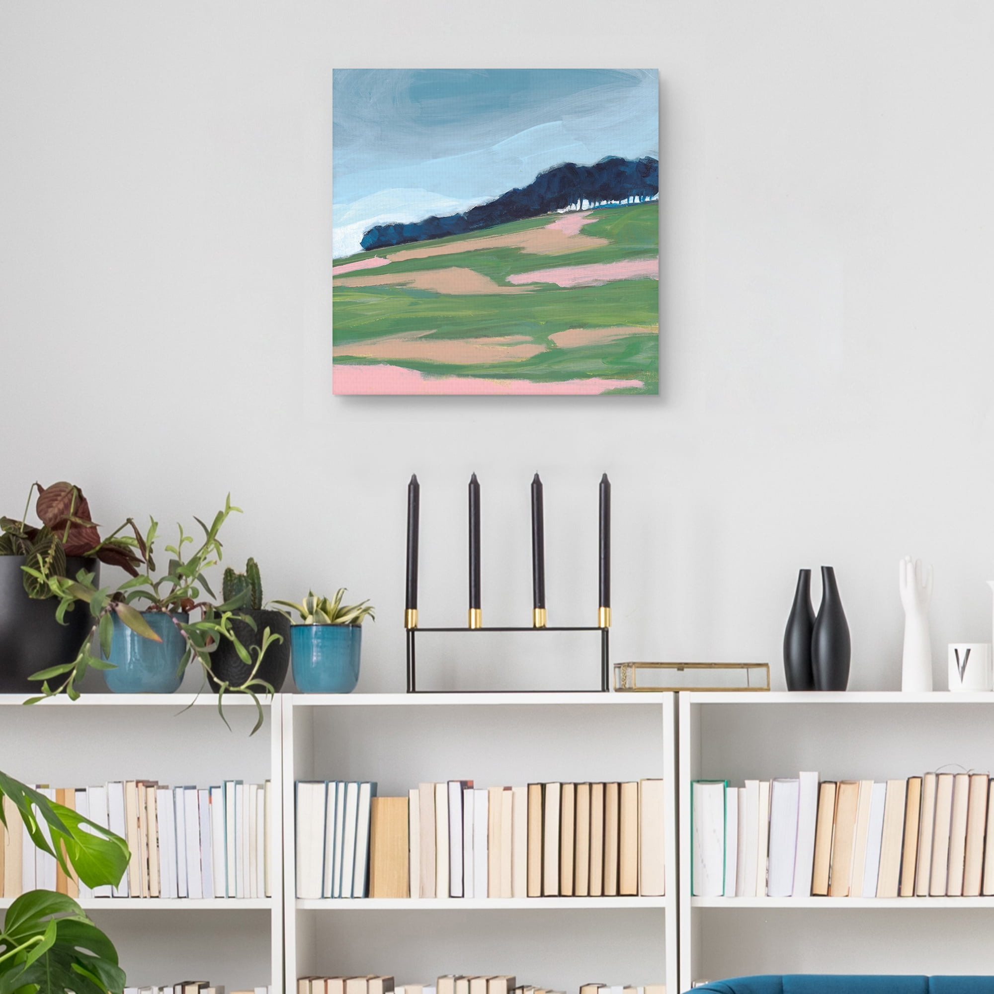 Green Knoll by Willowbrook Fine Art Canvas Art Print