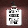 thumbnail image 2 of Online Order Pickup Here WB Aluminum Composite Sign 8.5''x10'', 2 of 8