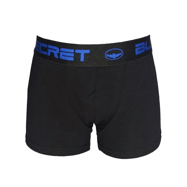 PAQUETE DE 6 BOXER PARA NIÑO BASICO BLACK SECRET 5201