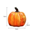 thumbnail image 3 of Halloween Pumpkin Lights, Light Up Pumpkins Tabletop Decor, Lighted Pumpkin Lamp Battery Operated Table Centerpiece, Halloween Party Gift, 3 of 4