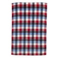 thumbnail image 2 of Vera Bradley Women's Fleece Plush Throw Blanket Patriotic Plaid, 2 of 3