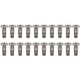 thumbnail image 1 of 20 conectores en T para cables, de 3 pines, de 1 pin, de desconexión rápida, para cables de 22-20 AWG., 1 of 5
