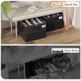 thumbnail image 4 of Organizador de zapatos NestOrganix Closet Storage 16-24 pares negro, 4 of 9
