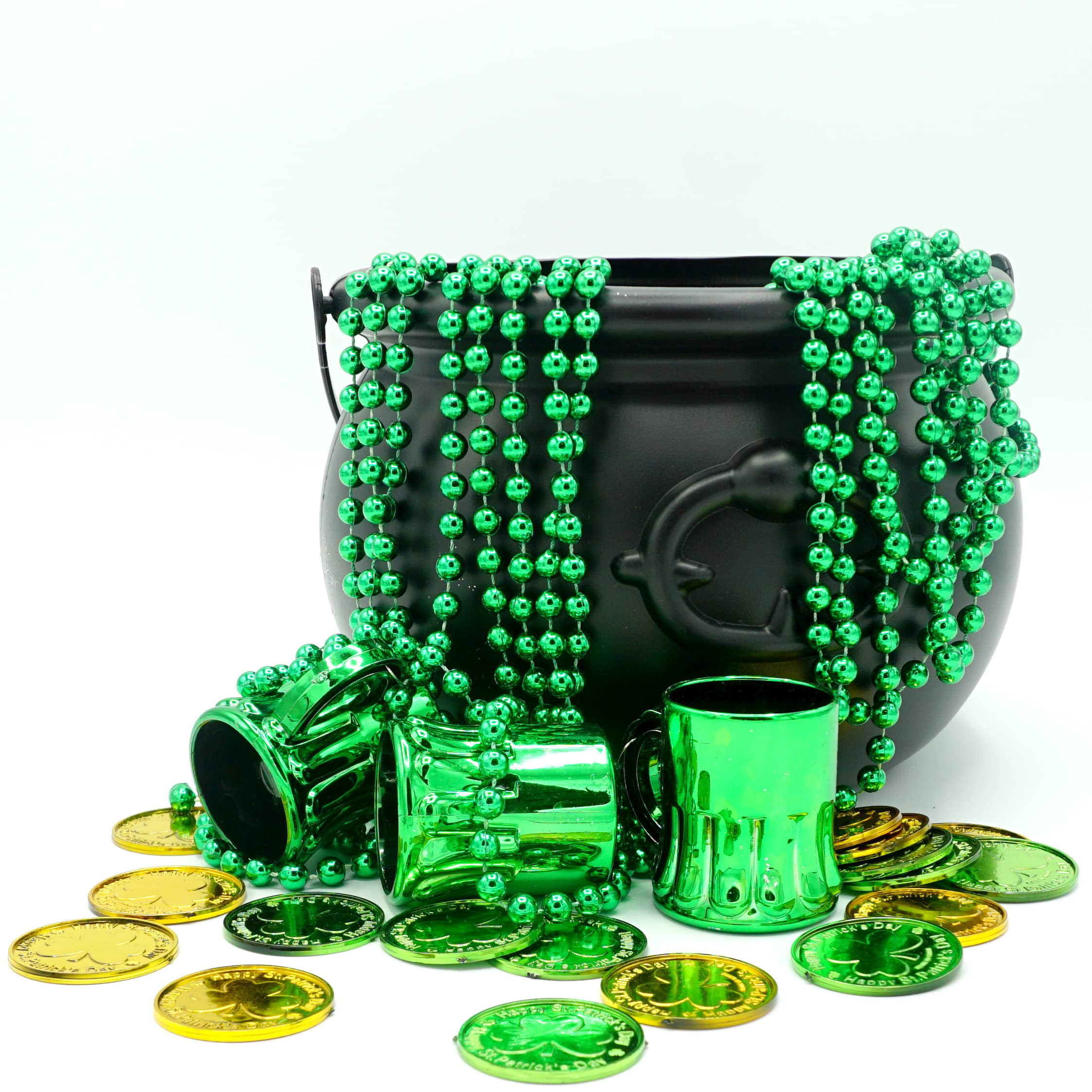 Bulk 144 Pc. St. Patrick's Day Bead Necklace Assortment