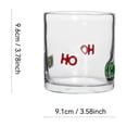 thumbnail image 3 of Old Fashioned Glass, Christmas Cocktail Glass, Christmas Gift, Festive Drinking Glass, Holiday Drinkware, Rocks Glasses Old Fashioned, 3.58 Inch, Christmas Tree Decorated Glass, 3 of 6