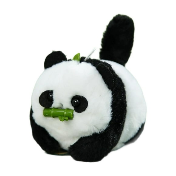 Juguete de peluche giratorio interactivo, animal de dibujos animados, conveniente Panda