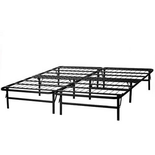 Structures Highrise Folding Metal Bed Frame 13 inch Clearance