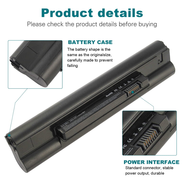 Dell Inspiron Mini 10 10V 1010 1011 11z F144H 312-0867 11.1v 2200mah batarya pil