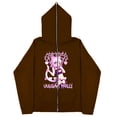 thumbnail image 3 of Sudaderas de chica oscura europea y americana para hombres y mujeres, sudaderas con capucha góticas para parejas, sudadera de Cremallera larga de talla grande Harajuku 2023, 3 of 5