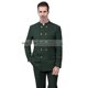 thumbnail image 1 of Trajes de estilo chino para hombre, traje de cuello alto, doble botonadura, 3 bolsillos reales, traje de boda ajustado (Blazer + Pantalones), 2 piezas, 1 of 5