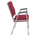 thumbnail image 2 of Flash Furniture 1500 lb. Rated Burgundy Antimicrobial Fabric Bariatric Medical Reception Arm Chair, 2 of 4