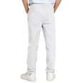 thumbnail image 4 of AIEOTT Boy's Flat Front Uniform Pants Pull-on Relaxed Fit Chino Pant Button Closure Dress Pants with 4-Pockets, for Casual School Golf, 4 of 5