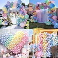 thumbnail image 4 of AYUQI Pastel Rianbow Macaron Balloons Garland Kit for Ice Cream Baby Shower Party Decorations Candy Donut Birthday Party Supplies, 4 of 9