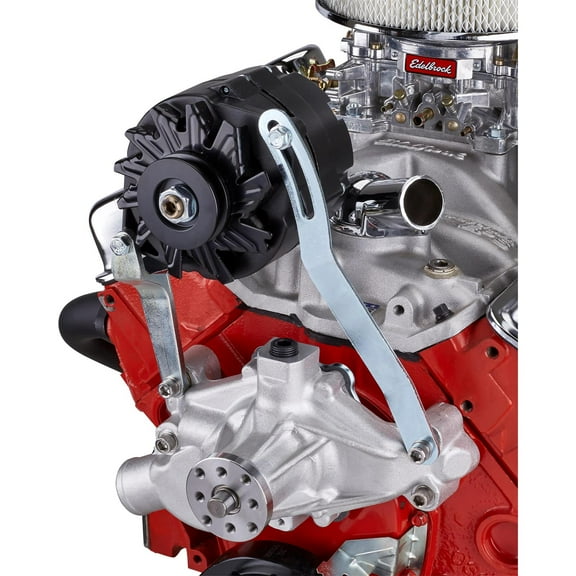 Small Block Chevy Alternator Bracket, Plain, SBC Alternator Bracket, For Small Block Chevy Using Short Water Pump, Easy Installation, Reliable Performance Fits select: 1988-1999 CHEVROLET GMT-400