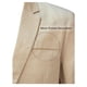 thumbnail image 4 of CHAQUETA DE TRAJE INSPIRE CHIC PARA HOMBRE, CON SOLAPA EN V, MANGA LARGA, VENTILACIÓN SENCILLA EN LA PARTE TRASERA, BLAZER DE UN BOTÓN, TAMAÑO 36, BEIGE, 4 of 7