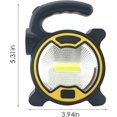 thumbnail image 4 of Foco LED portátil para exteriores, luz de emergencia, luz de carpa, foco para reparación de automóviles, camping, viajes, pesca e iluminación de sitios de construcción,11 Feliz Sencillez, 4 of 5