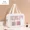 white Large, variant on Portable Makeup Bag Large Capacity Make Up Brushes Lipstick Powder Travel Cosmetics Storage Toiletry Bag Waterproof Transparent