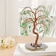thumbnail image 4 of Decoración del hogar, decoración de habitaciones, decoración de paredes, árbol de la fortuna triturado, árbol de la fortuna de múltiples cristales, árbol de sauce, artesanías, oficina en casa, decorac, 4 of 6